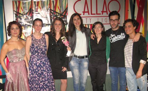 El equipo TAI junto a Marina, ganadora al Mejor Cortometraje otorgado por la Escuela. El equipo TAI junto a Marina, ganadora al Mejor Cortometraje otorgado por la Escuela.