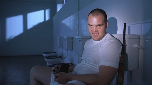 Full Metal Jacket - Patoso antes de suicidarse.
