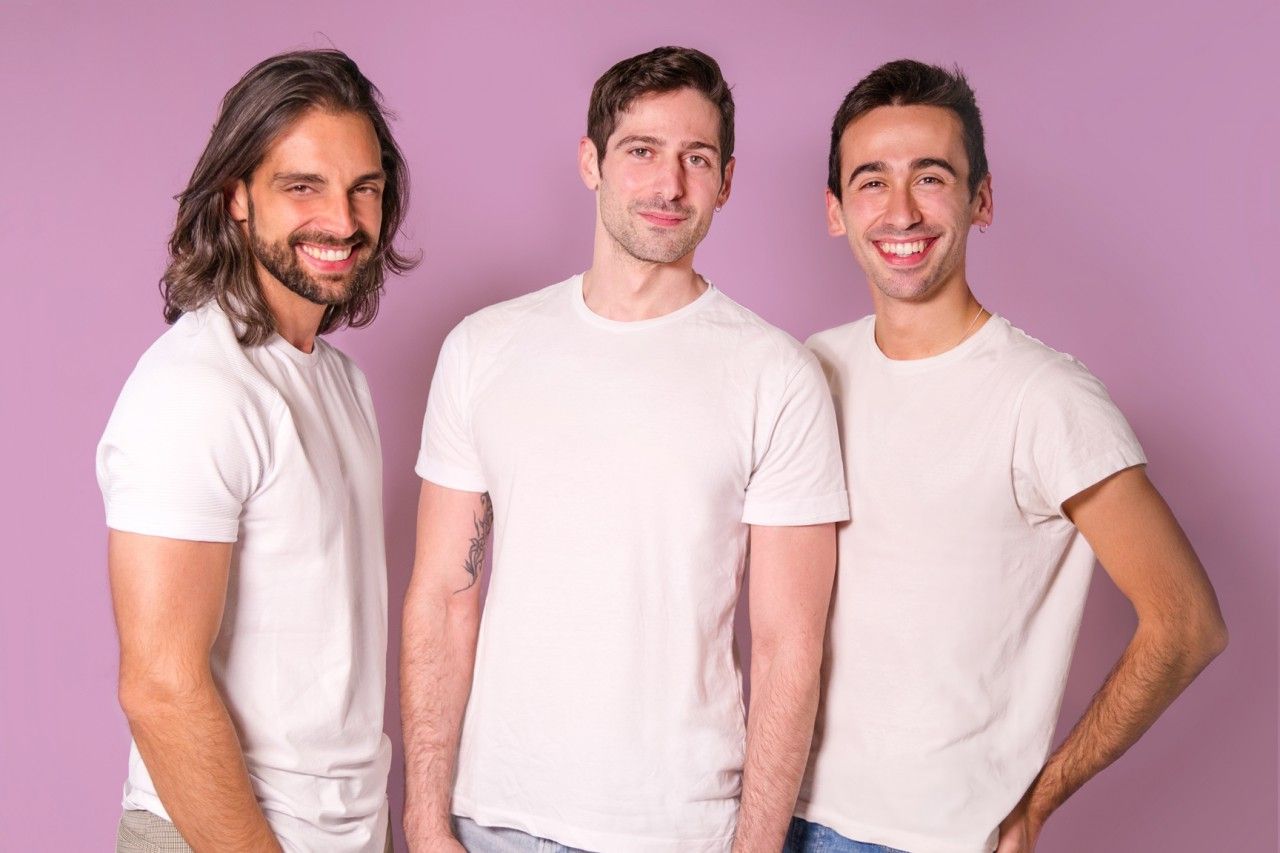 Christian Escudero, Andrés Acevedo, Jorge Vidal