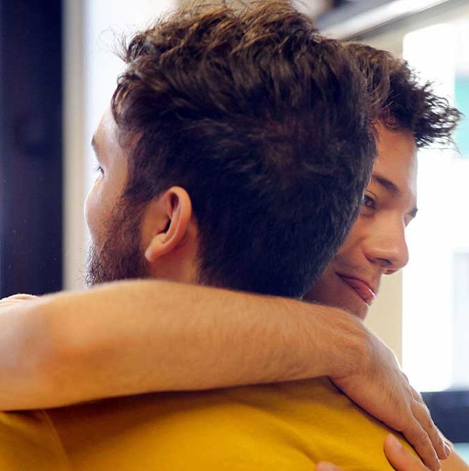 hug students